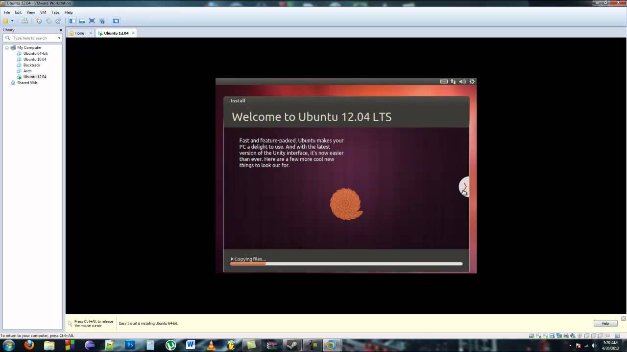 Install linux on windows 7